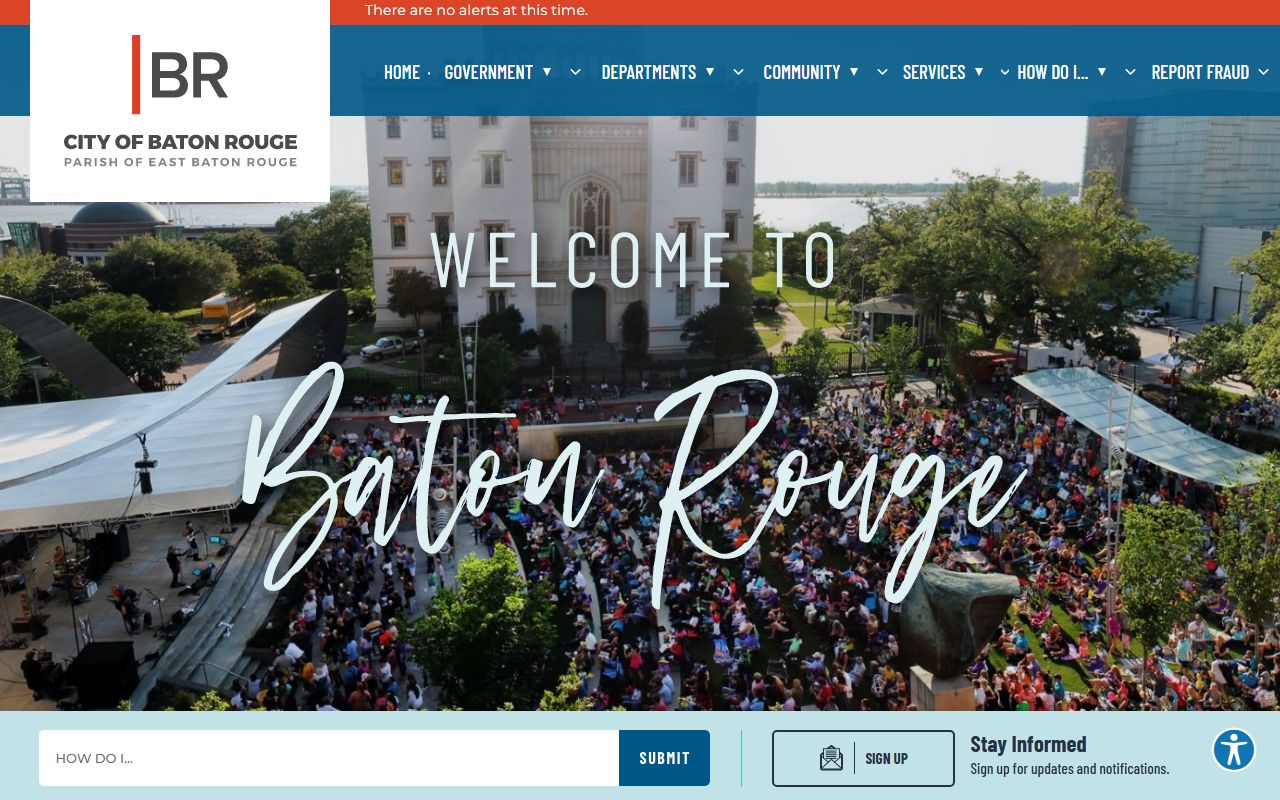 City of Baton Rouge government site for family court resources