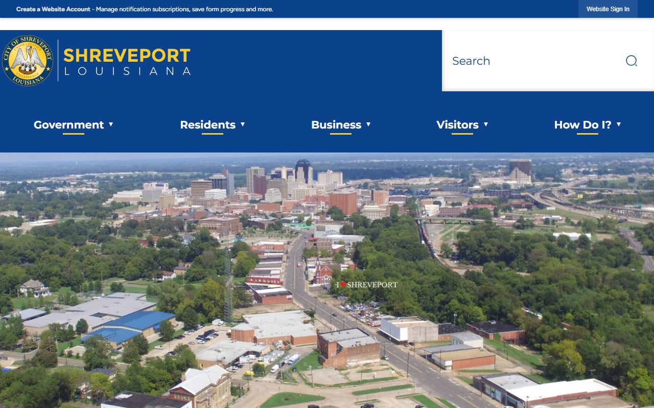 Shreveport government resources related to family court records